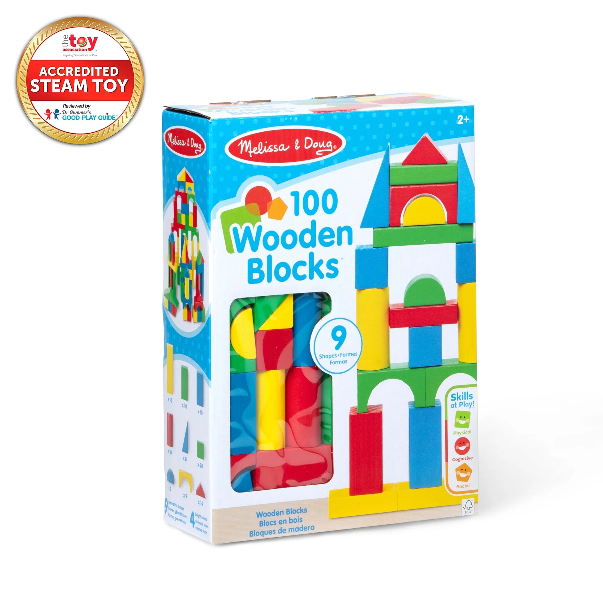 100 Wood Blocks