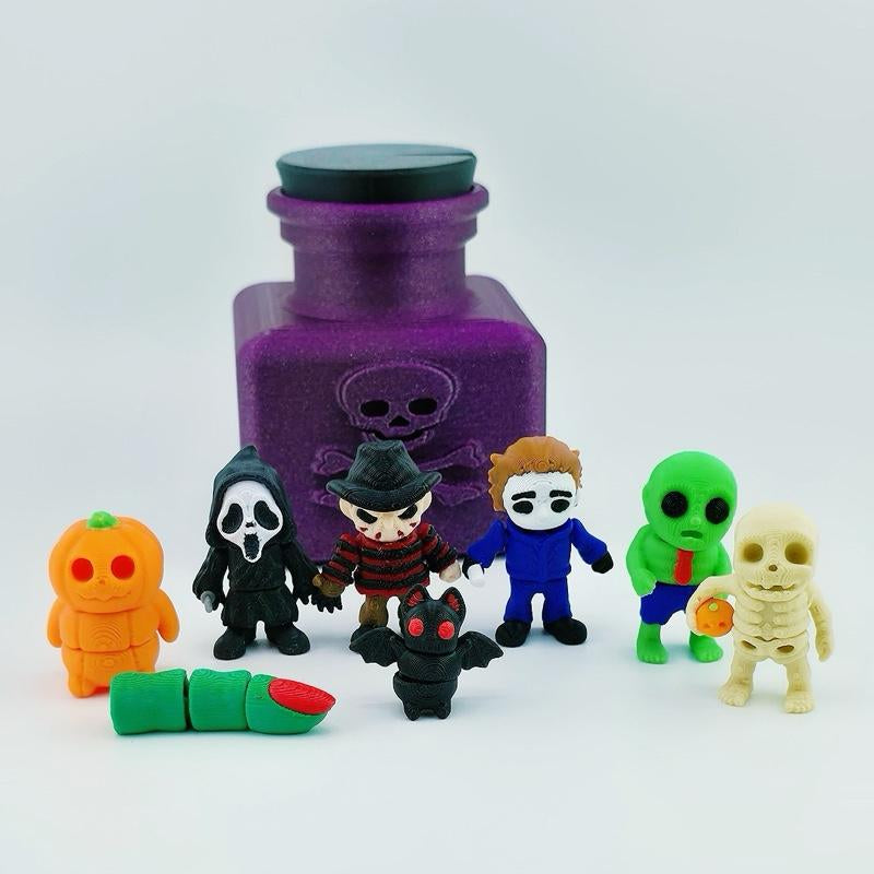 3D Horror Mini Figurines