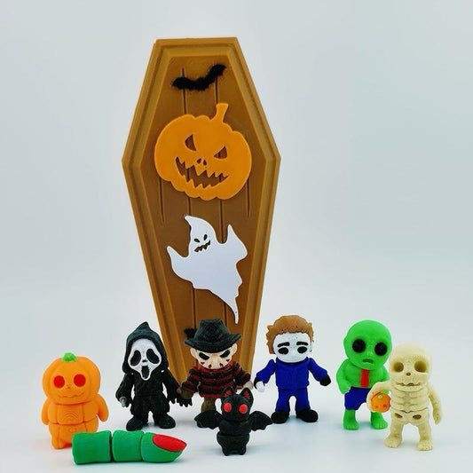 3D Horror Mini Figurines