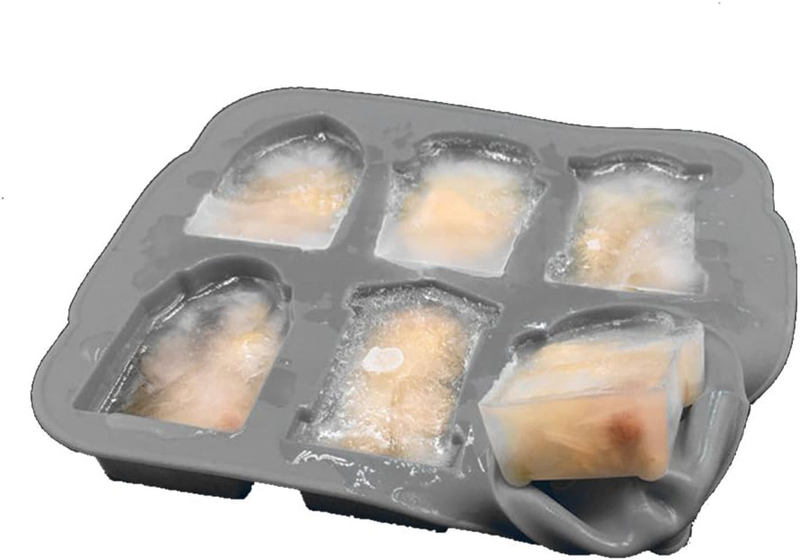 Silicone Ice Cube Trays Halloween RIP Gravestone Mold for Ice, Candy, Cake, Soap