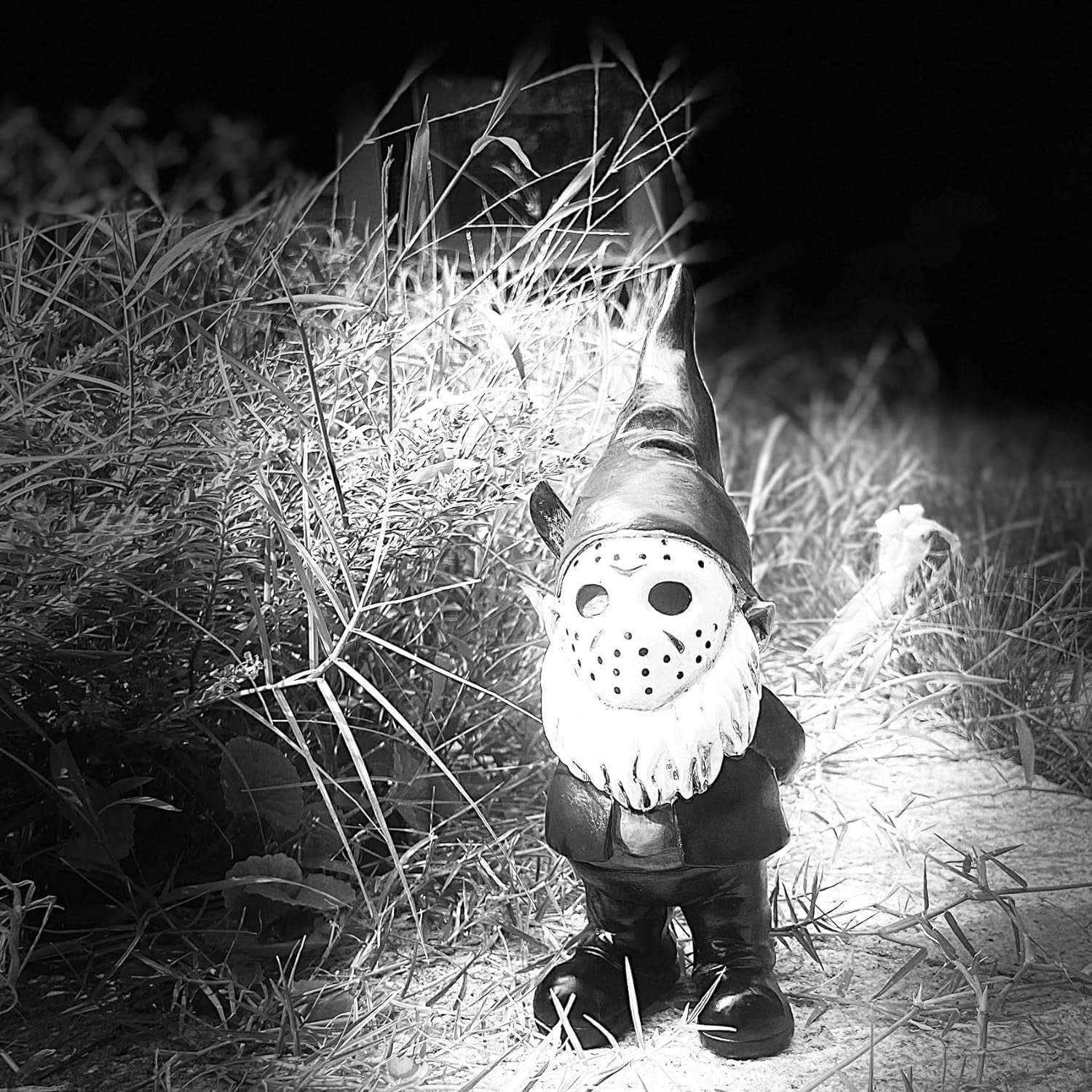 Halloween Decorations Outdoor, Horror Decor Garden Gnome Statue