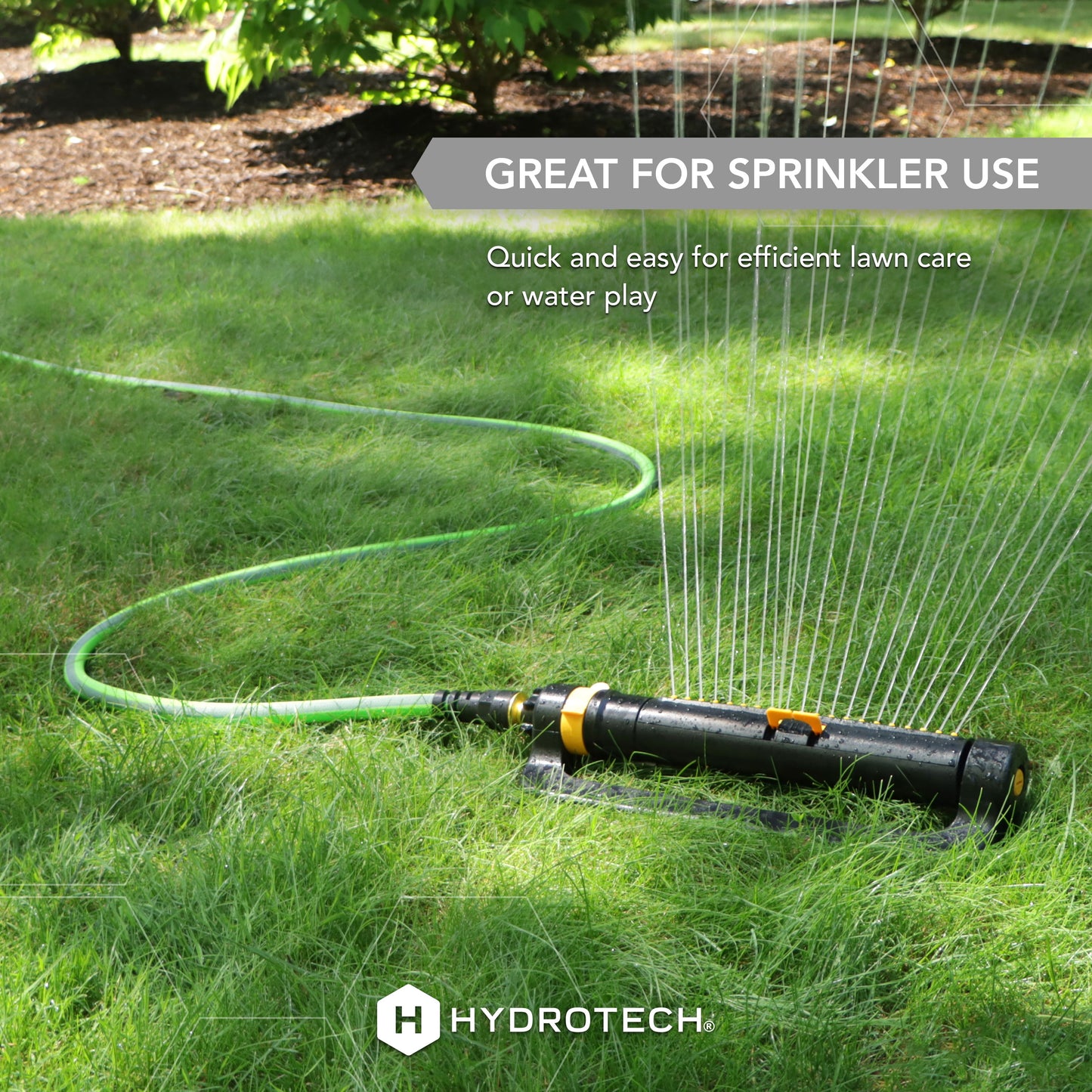 Flatjacket 5/8" X 50Ft Flexible Garden Hose– Kink-Free, Lightweight, Burst-Proof