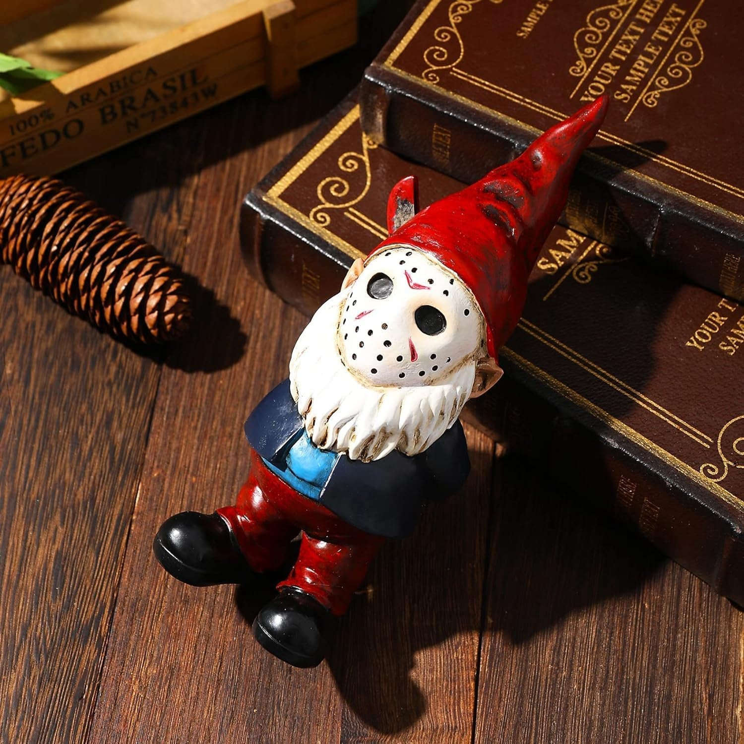 Halloween Decorations Outdoor, Horror Decor Garden Gnome Statue