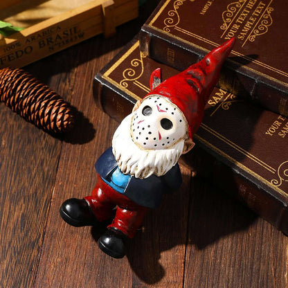 Halloween Decorations Outdoor, Horror Decor Garden Gnome Statue