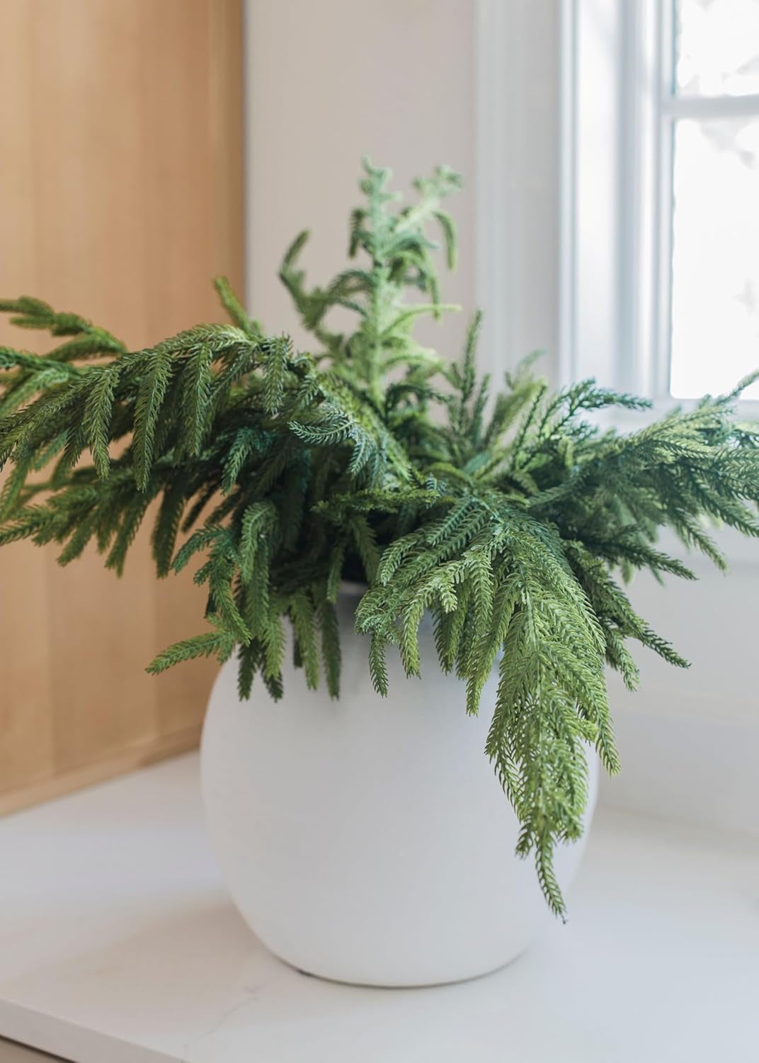 Real Touch Norfolk Pine Branch - 36"