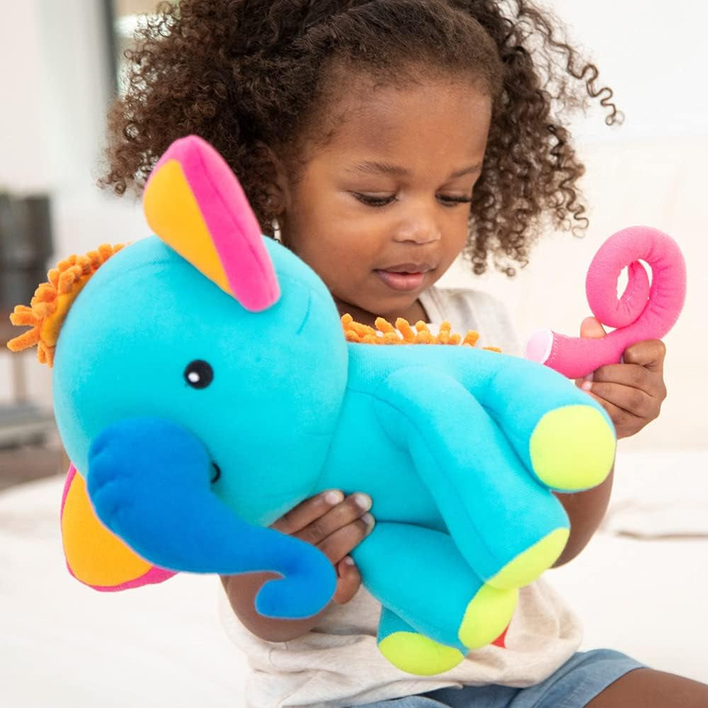 Mixaroo - Stuffed Animal for Social Emotional Learning Activities, Fine Motor Preschool Toys, Toddler Learning Toys, Kindergarten Classroom Must Haves, Gifts for Kids Ages 2+