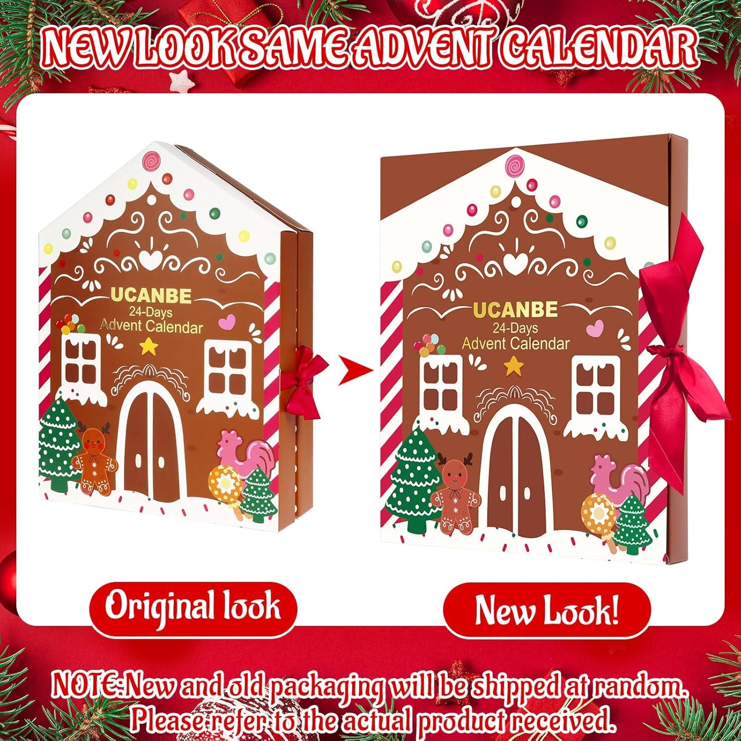 Makeup Advent Calendar 2025, 24 Days Christmas Gift Makeup Sets for Women,  2025 Xmas Countdown Calendar Full Makeup Kits Beauty Makeup & Cosmetic for Teens, Girls Gift