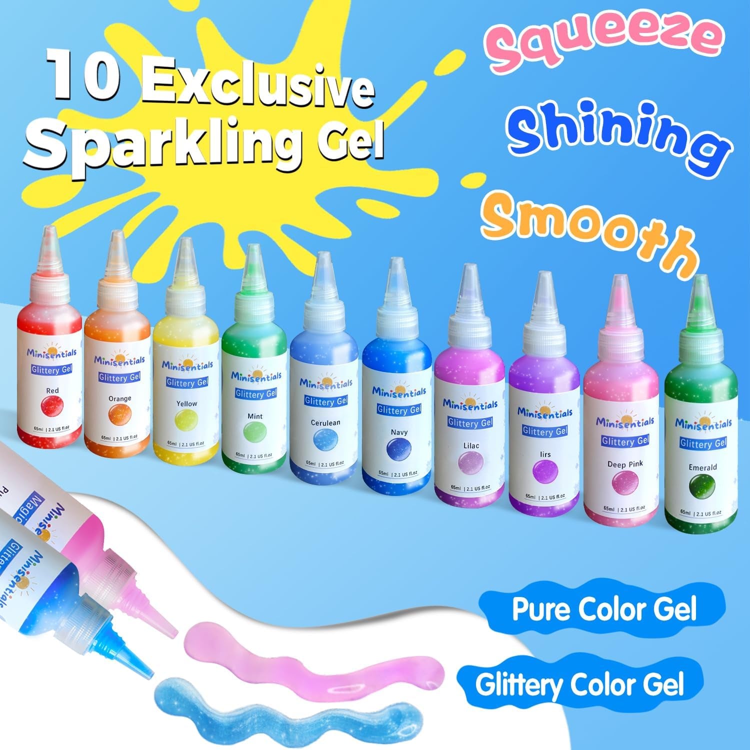 Magic Water Elf Toy Kit - 20 Magic Gels Aqua Water Fairy Pets - DIY Squishy Maker Toys - Creative Art Crafts Kits for Kids Activities - Birthday Gifts for Girls Boys Ages 6 7 8 9 10 Years Old