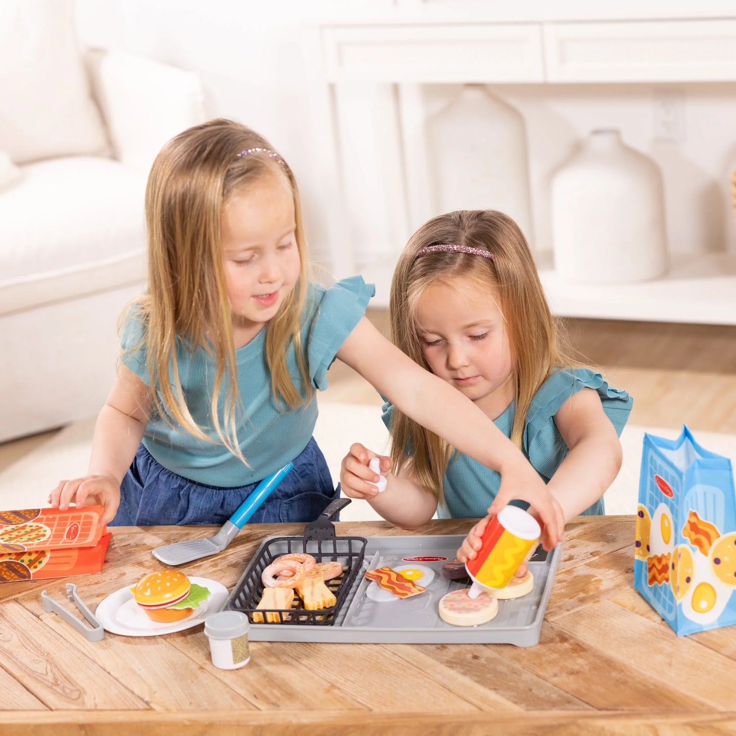Flip & Fry Grill Play Set with Water WOW!® Color Reveal Play Food Preschool Toy Ages 3+