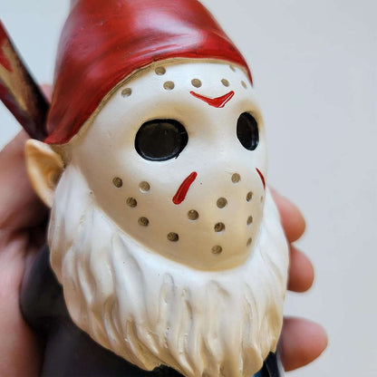 Halloween Decorations Outdoor, Horror Decor Garden Gnome Statue