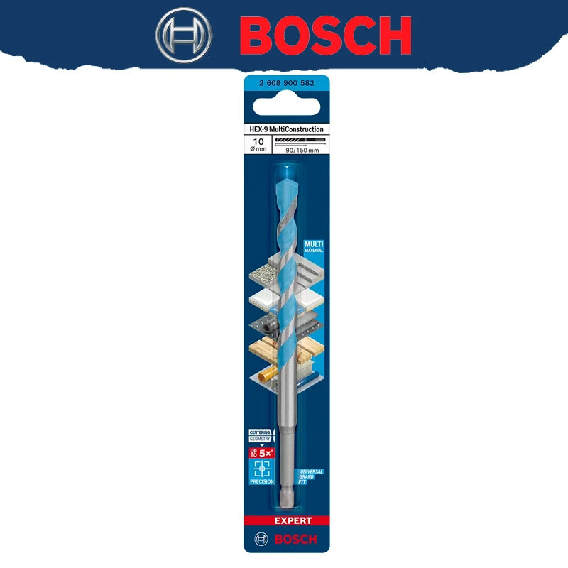 EXPERT HEX-9 Multi Construction Drill Bit for Concrete Soft Tiles High Hardness Twist Drill 2608900569 2608900574
