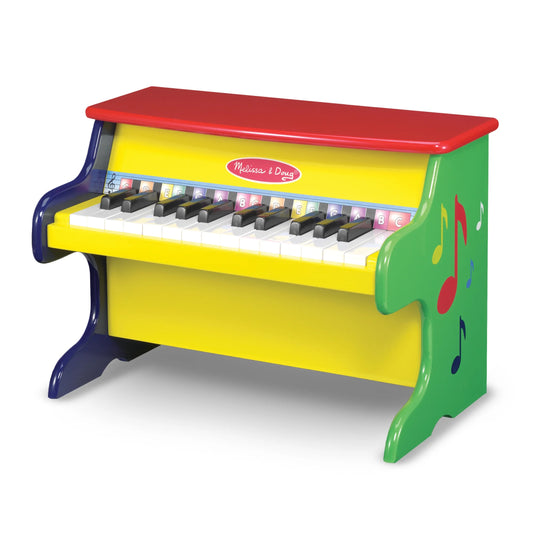 Learn-To-Play Piano with 25 Keys and Color-Coded Songbook for Toddlers 3+