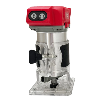 Brushless Electric Trimmer 800W 30000RPM Cordless Compact Router 5-Speeds Woodworking Trimming Machine 18V Battery