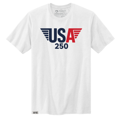 USA 250 - Wings T-Shirt - Made in the USA