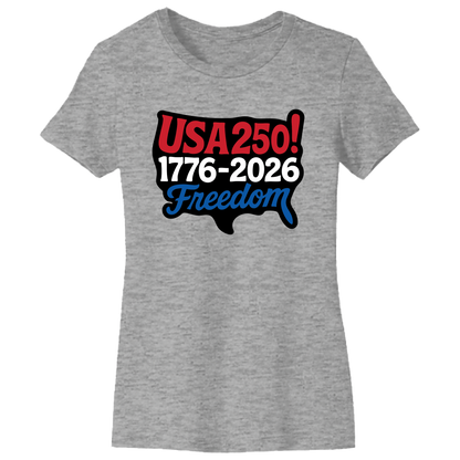 USA 250 Map Tee - Made in the USA