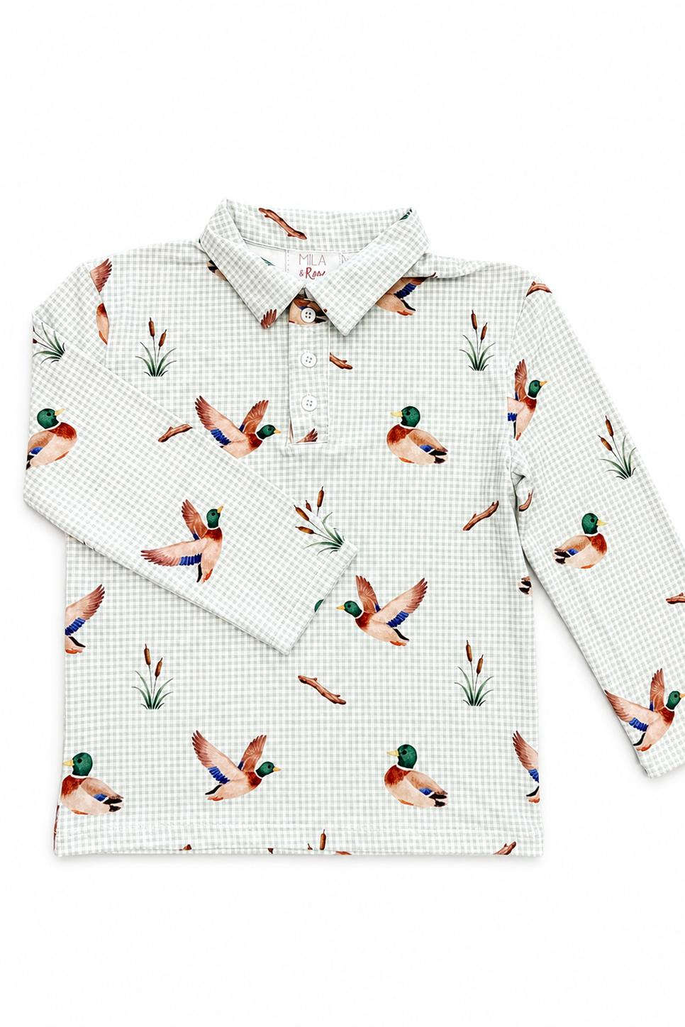 Duck Pond L/S Polo Baskit Bazaar
