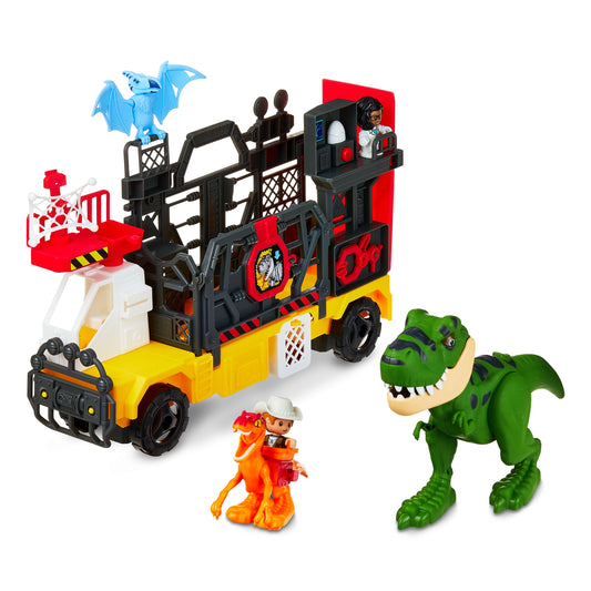 Dino Hauler Play Set, 16 Pieces