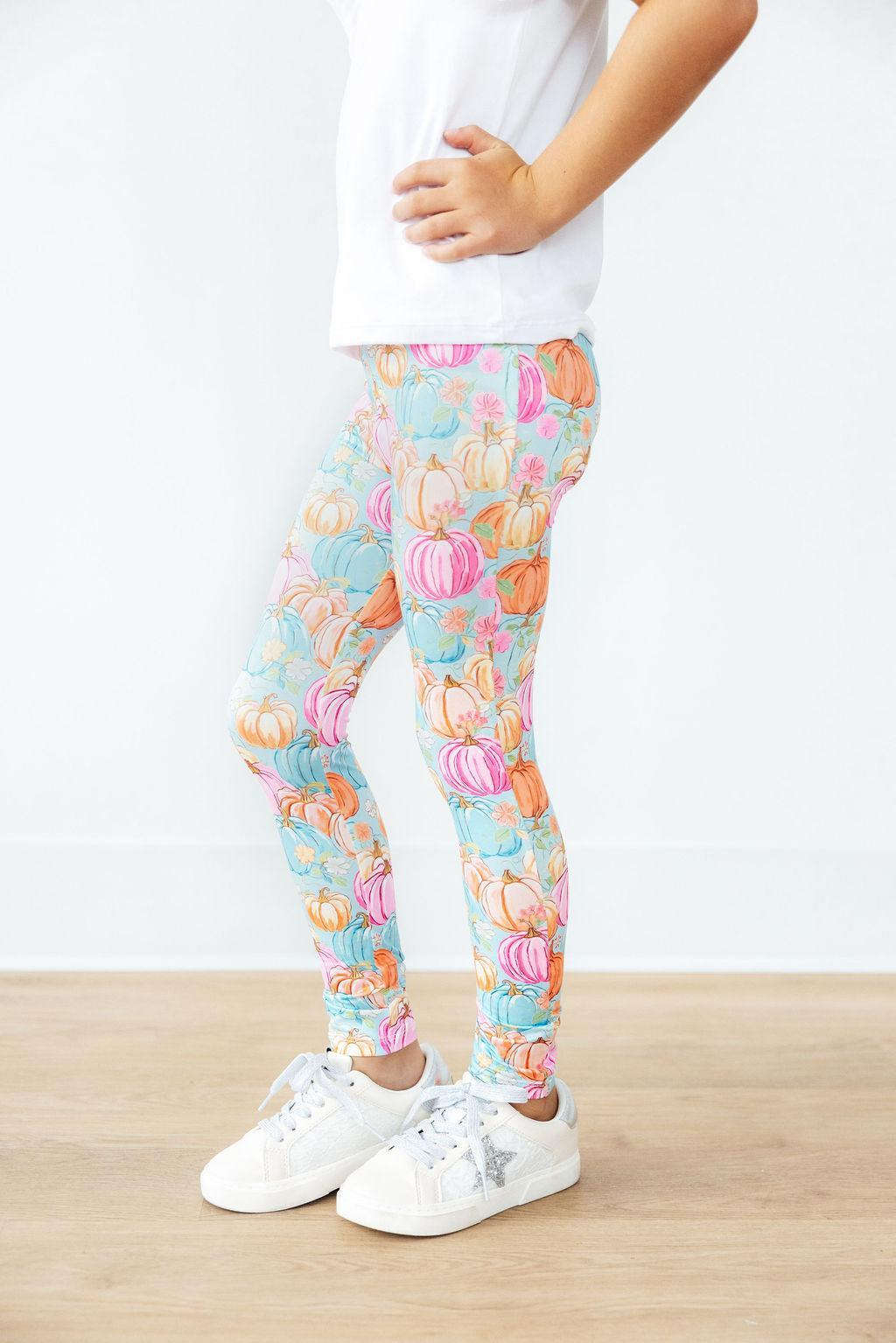 Preppy Pumpkins Leggings Baskit Bazaar