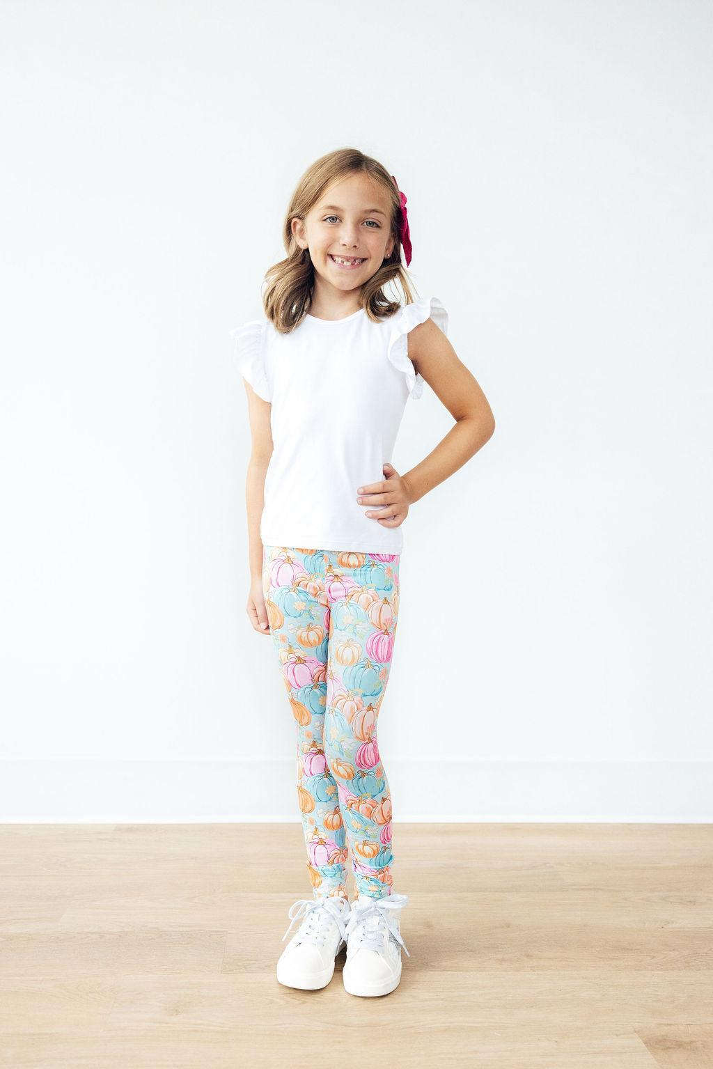 Preppy Pumpkins Leggings Baskit Bazaar
