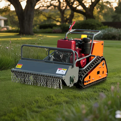 All Terrain Rugged Crawler Lawn Mower Long Distance Wireless Operation Lawn Mower Multi Purpose Farm Orchard Care Lawn Mower