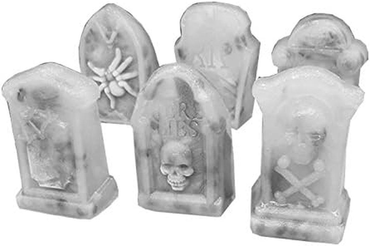 Silicone Ice Cube Trays Halloween RIP Gravestone Mold for Ice, Candy, Cake, Soap