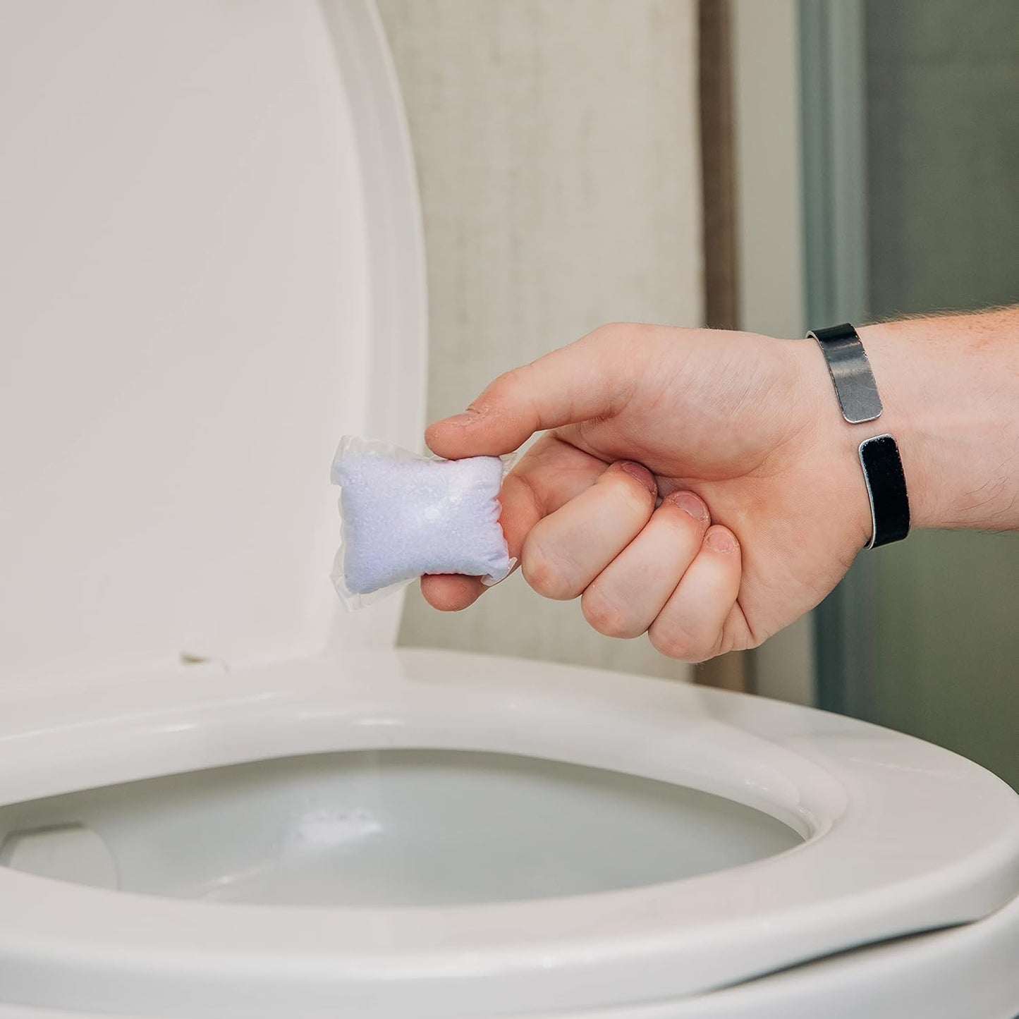 TST MAX RV Toilet Treatment Drop-Ins - Control Unwanted Odors and Break down Waste and Tissue - Septic Tank Safe - Lavender Scent - 30-Pack (41553)