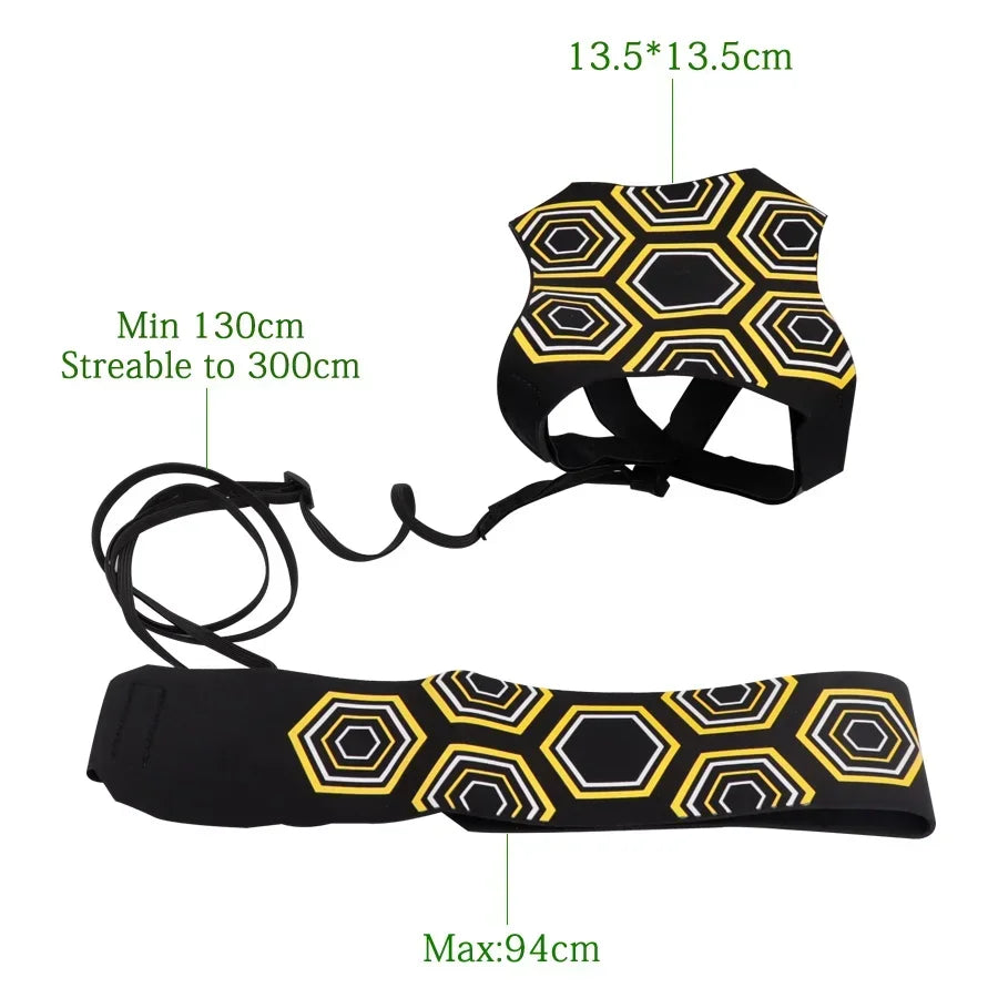 Soccer Kick Trainer Soccer Ball Practice Belt Football Belt Adjustable Trainer Train Kids Adult Soccer Trainer Equipment