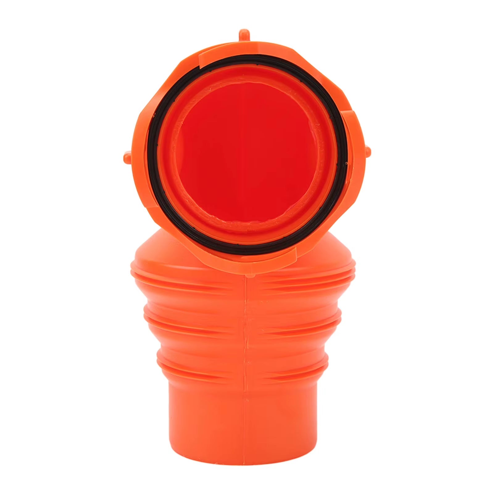 RV Sewer Hose Elbow RV Drain Hose Elbow RV Sewer Hose Elbow with Lid 90 Degree Easy Installation Sewer Hose Connector for Yacht