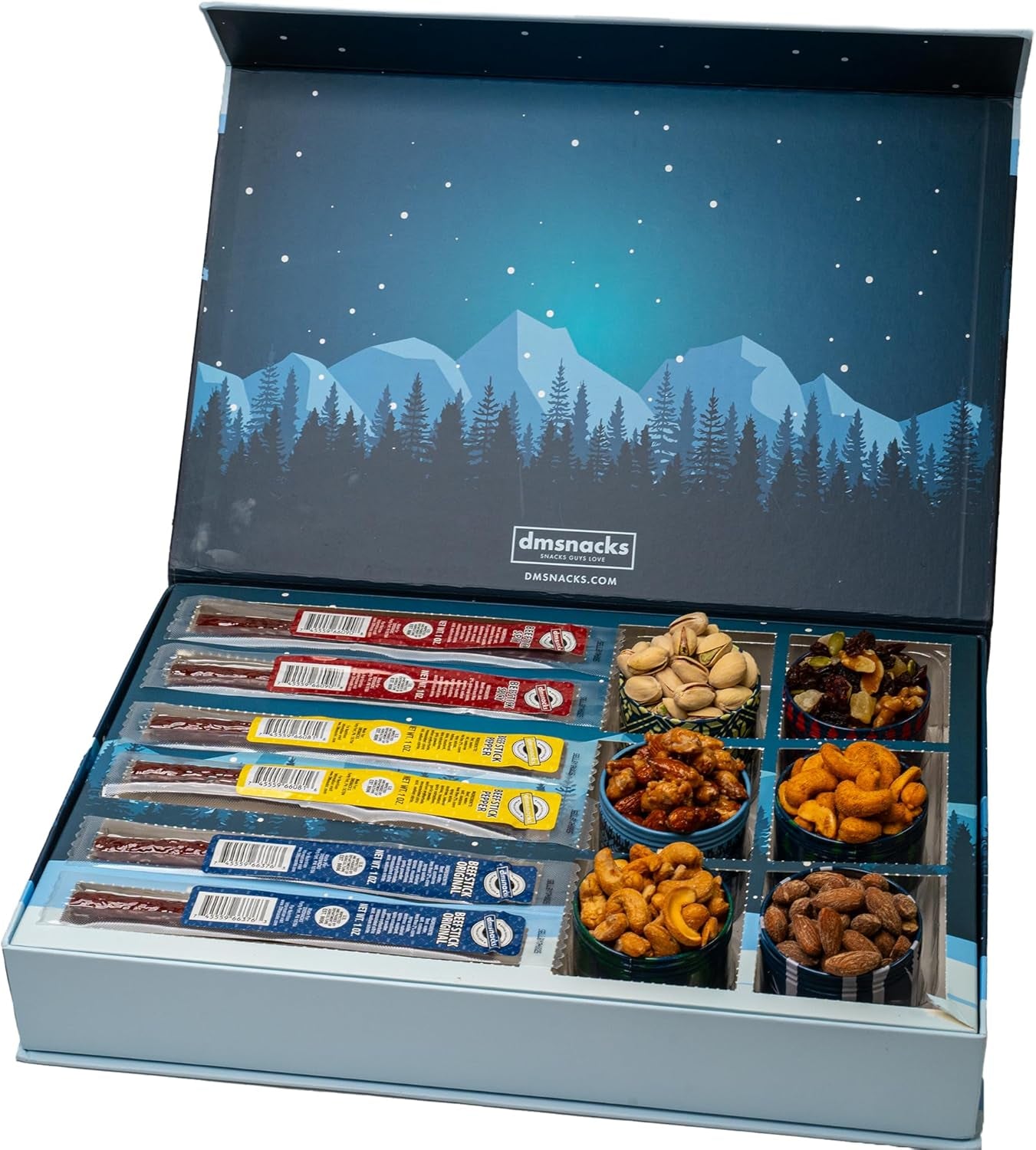 Advent Calendar 2025 – Limited Edition Christmas Gift Box with 12 Gourmet Meat and Nut Snacks – a 12 Day Holiday Countdown for Making Lasting Memories, for Adults, Women, Men, Kids