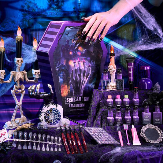 【Ideal Gift】Beetles Gel Polish Halloween Limited Box 2025