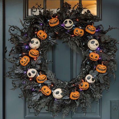 30" Disney the Nightmare before Christmas Pre-Lit LED Wreath