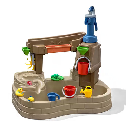 Pump and Splash Discovery Pond Water Table Play for Kids and Toddlers