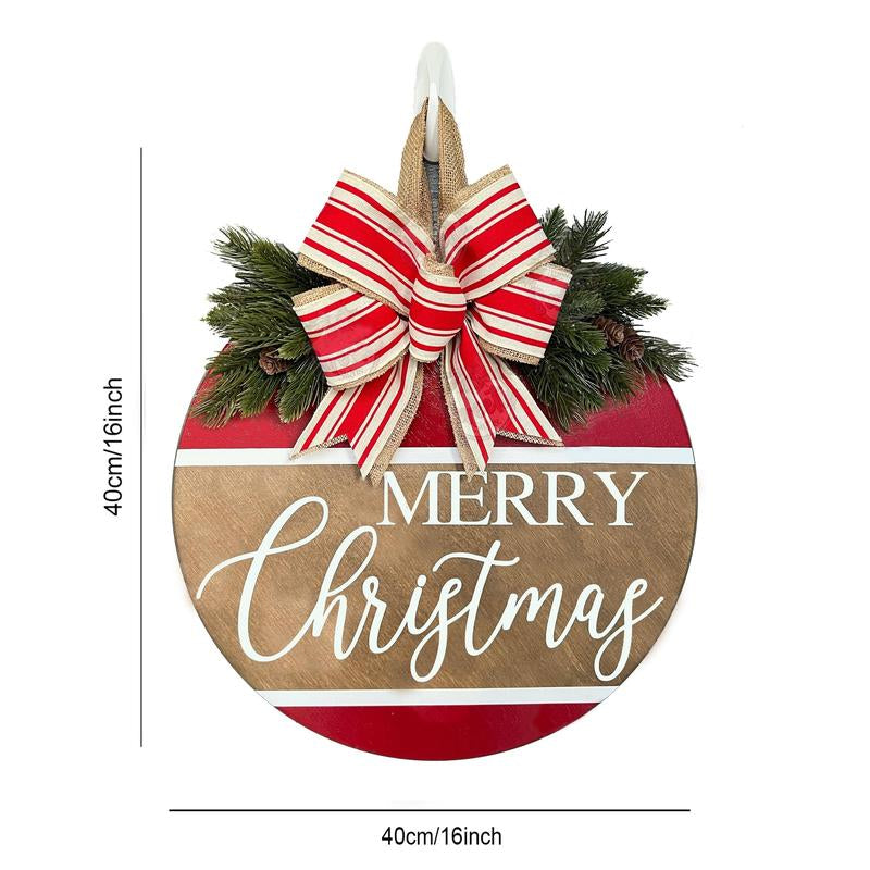 Christmas Front Door Decor Merry Christmas Christmas Wreath Christmas Decor Christmas Sign Christmas Door Wreath Christmas