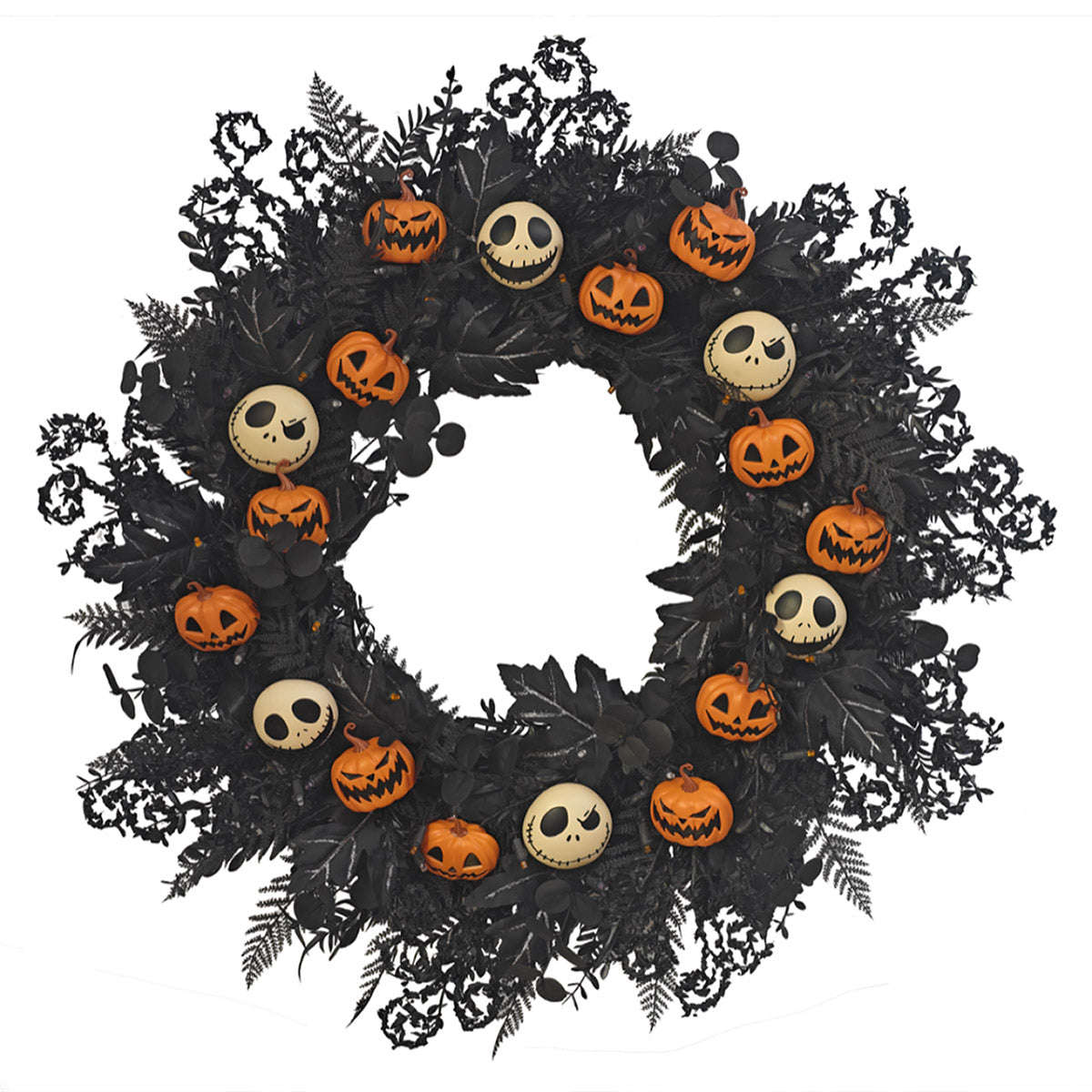 30" Disney the Nightmare before Christmas Pre-Lit LED Wreath