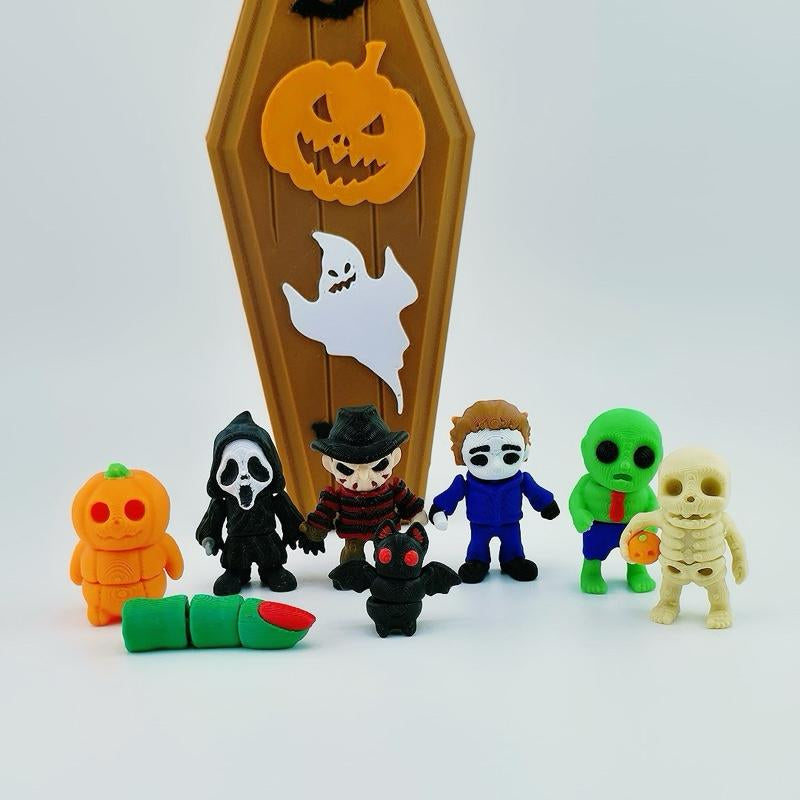 3D Horror Mini Figurines