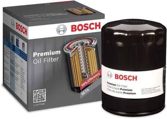 3330 Premium Oil Filter with FILTECH Filtration Technology - Compatible with Select Audi, Chrysler, Dodge, Ford, Jeep, Lexus, Lincoln, Mazda, Mercury, Saab, Toyota, Volkswagen