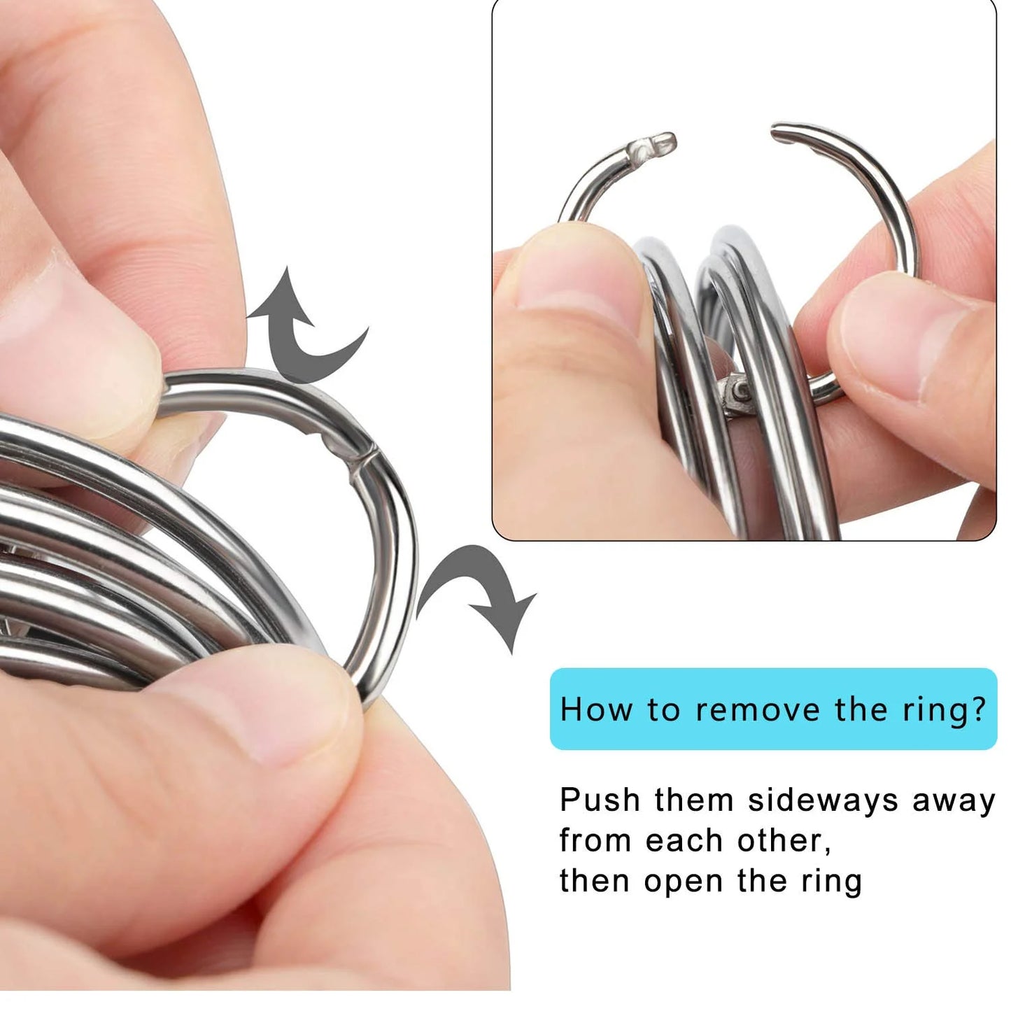 Biscuit Cutter Set (5 Pieces/Set), round Cookies Cutter with Handle, Professional Baking Dough Tools, Gift Package