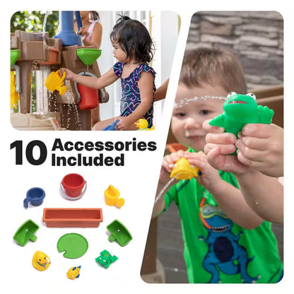 Pump and Splash Discovery Pond Water Table Play for Kids and Toddlers