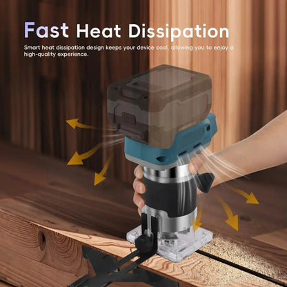 DRT50 18V LXT Cordless Trimmer, Brushless Motor, Professional Rechargeable Slotting and Milling Tool,Edge Trimmer