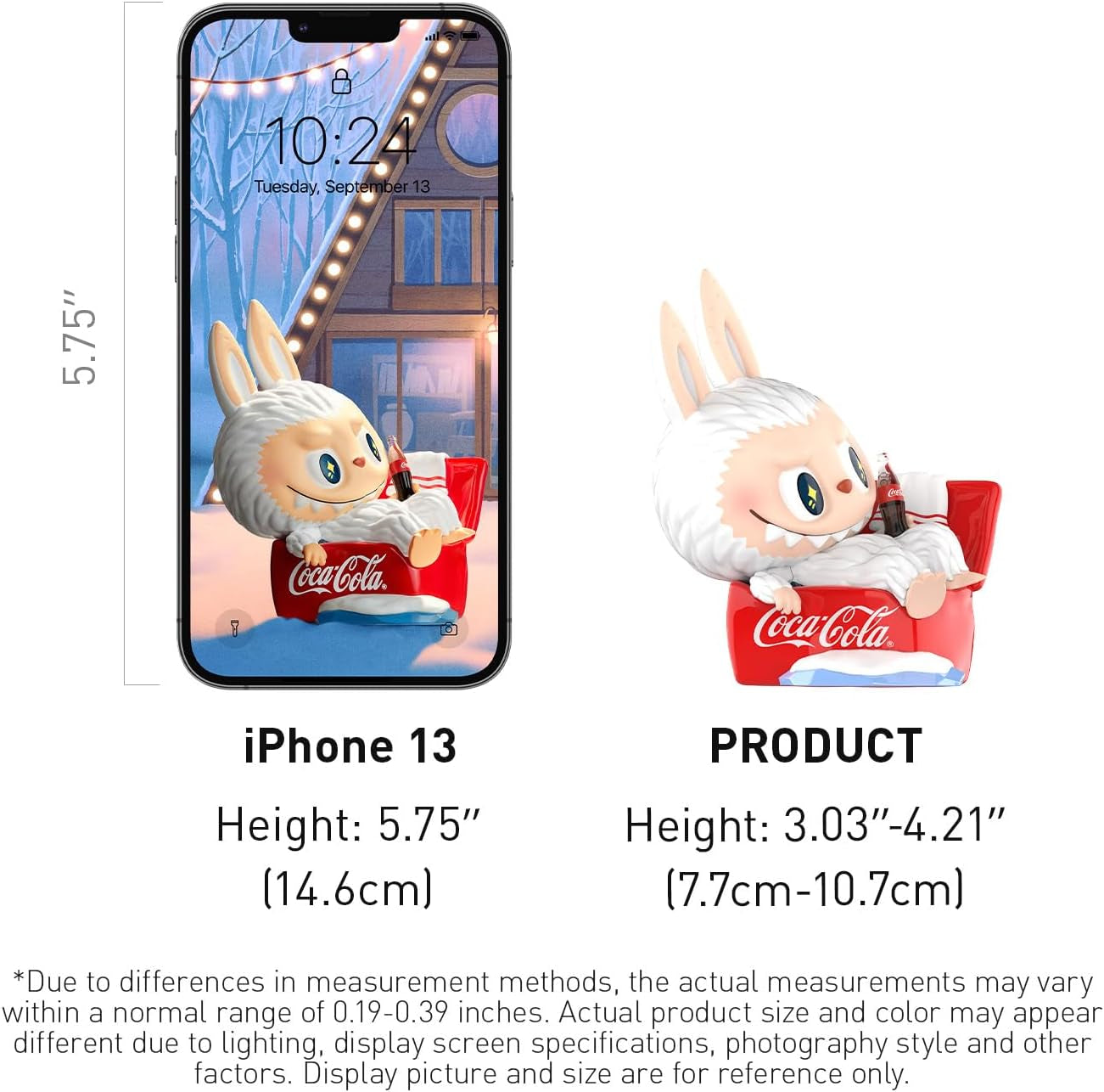 the Monsters Coca-Cola Series, Blind Box Figures, Random Design Action Figures Collectible Toys Home Decorations, Holiday Birthday Gifts, Single Box