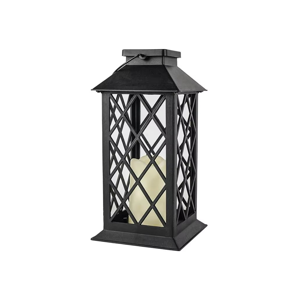 Outdoor Battery Light Windproof Durable LED Candlelight High Hardness Lightweight Camping Lamps Coated Surface Door Table