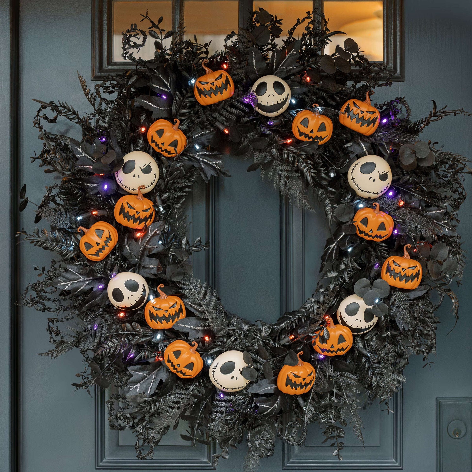 30" Disney the Nightmare before Christmas Pre-Lit LED Wreath