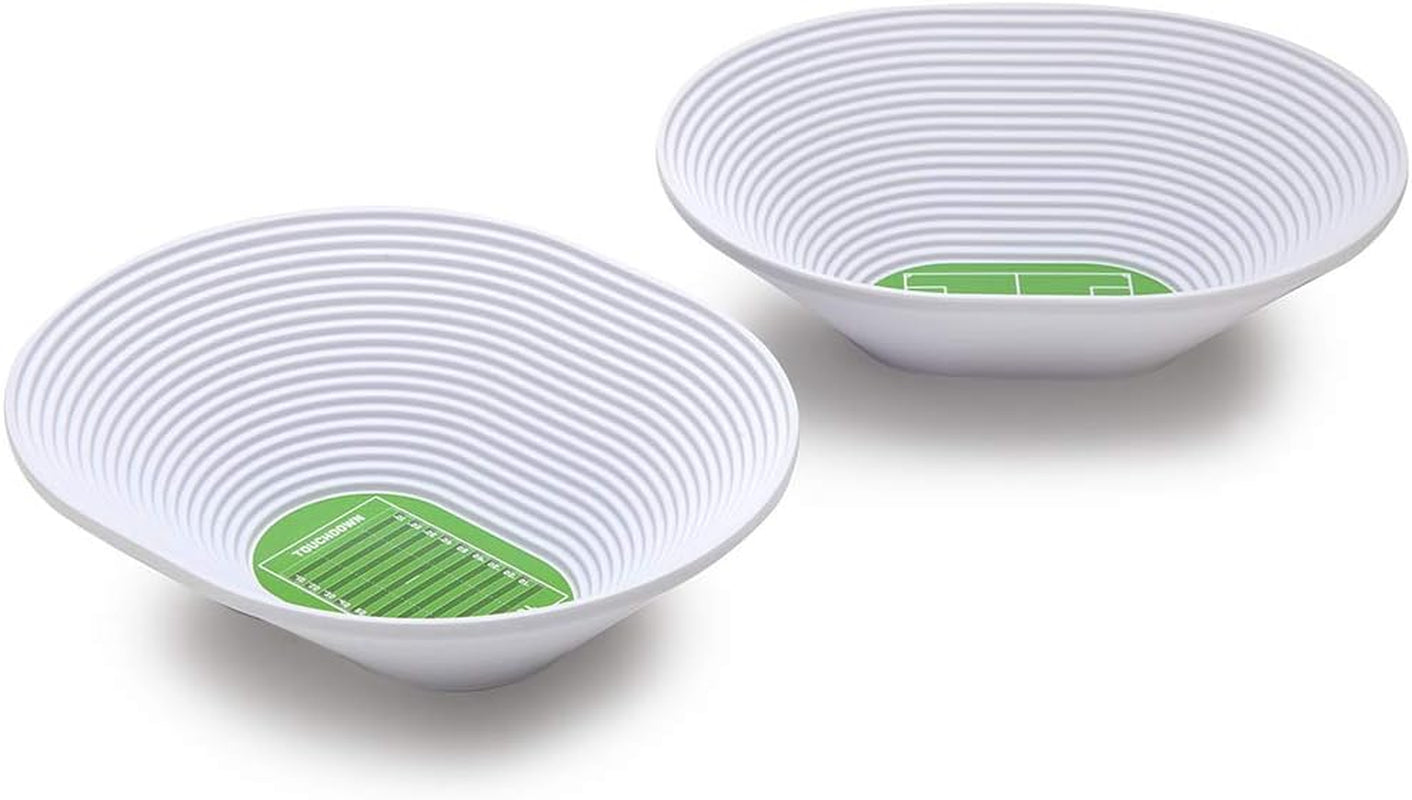 FOOTBOWL Snack Bowl - Football Stadium Melamine Bowl (Football)