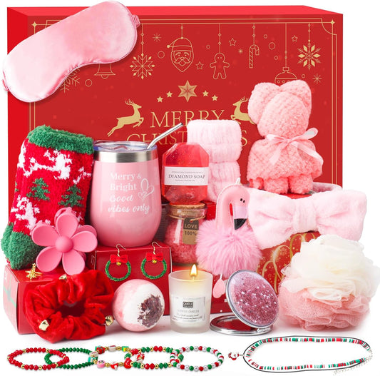 Advent Calendar 2025 Adult Woman,24 Boxes Christmas Countdown Calendar with Beauty,Bath &Jewelry, Ideal Christmas Gift for Women, Friends, Moms