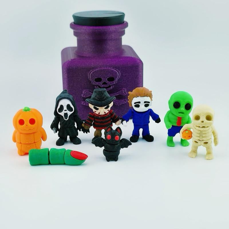 3D Horror Mini Figurines