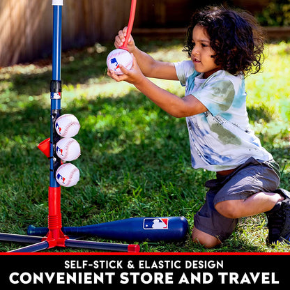 Kids Baseball Tee - MLB 2-In-1 Grow-With-Me Tee Ball
