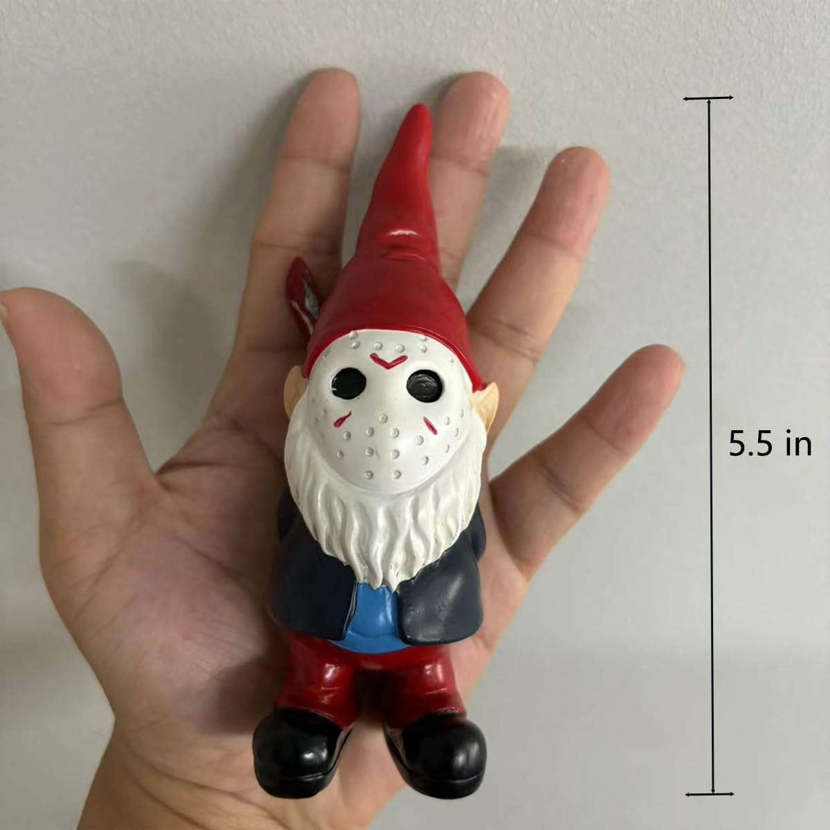 Halloween Decorations Outdoor, Horror Decor Garden Gnome Statue