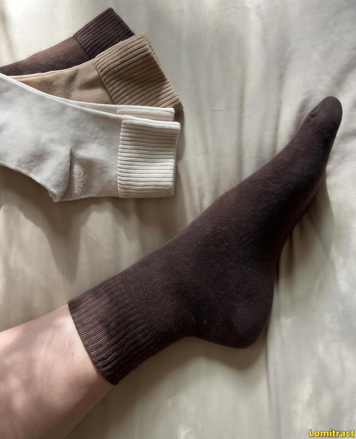 Bamboo Mini Crew Socks (Women 5-10)