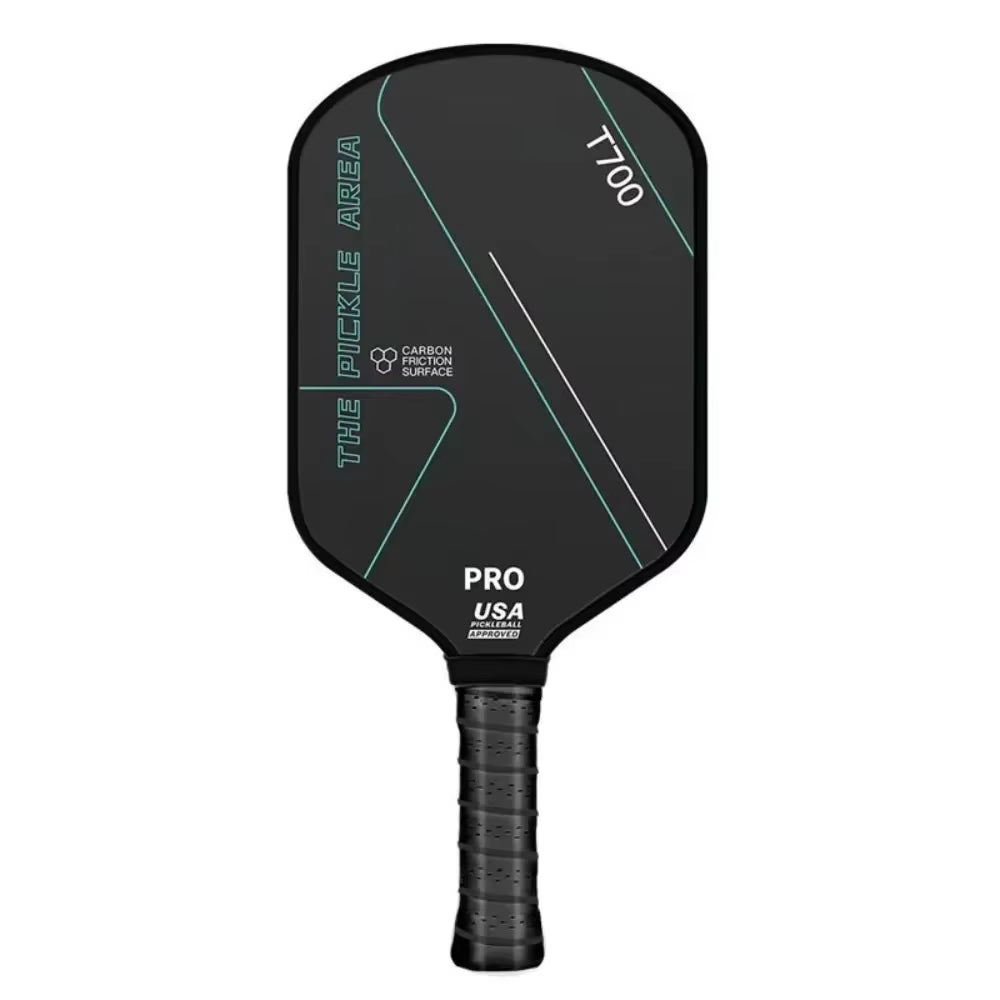 T700 Pickleball Paddle Carbon Fiber USAPA Approved Pickle Ball Paddle Lightweight Frosted Surface Professional Game Supplies